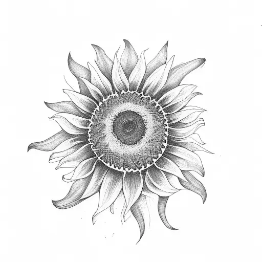 Sunflower And Lily Flower