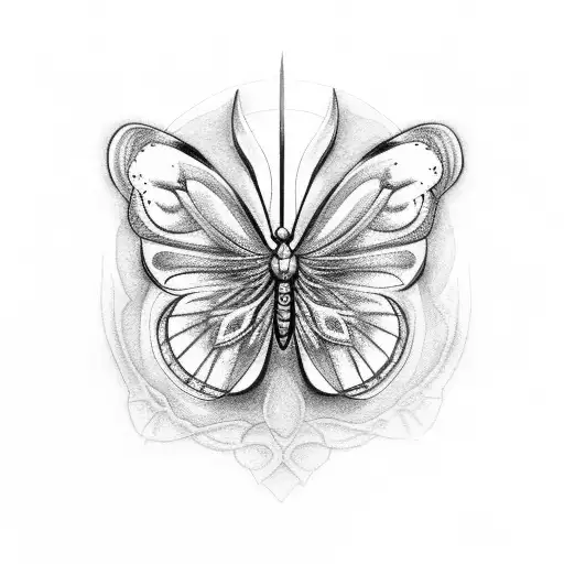 Butterfly On A Dagger