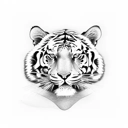 Tiger Lilis Into Abstract Lines