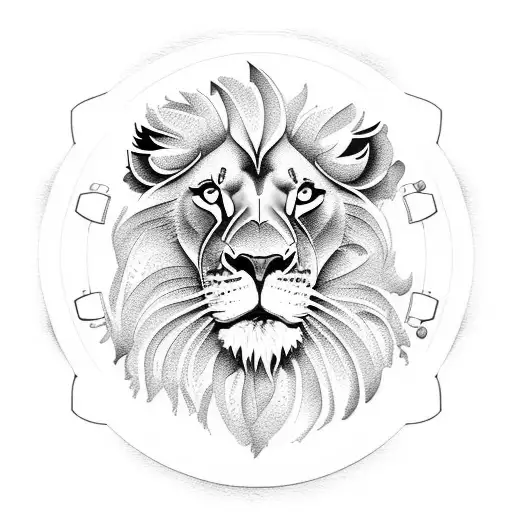 Lion Inside Washmachine