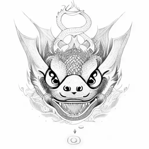 A Dragon Sloth In A Brazilian Jiu-jitsu Gi With A Black Belt