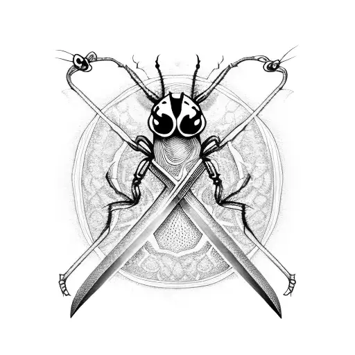 Sword With Spiders On It