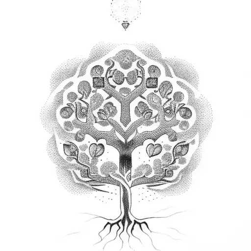 Tree Of Life Tattoo But Make It Persian