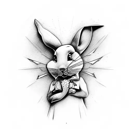 The Duracell Bunny Saying Powered By Adhd Instead Of Saying Powered By Durad