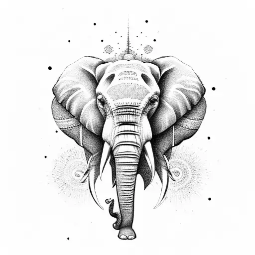 Elephant With Bee