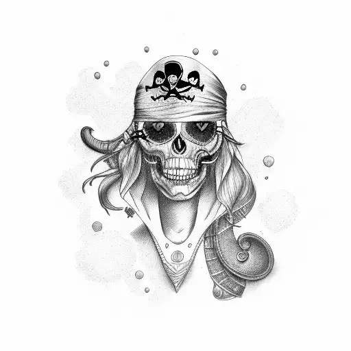 Pirate Love Women Colourful