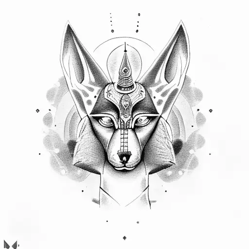 Anubis With His Wife