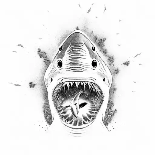 Shark Eating The World But Delfin Domains With Intelligence