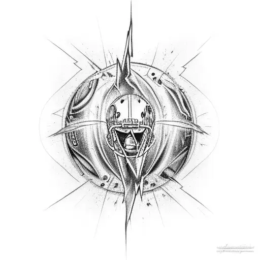 American Football Kevin Hegarty Lightning