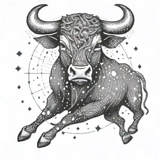 A Bull In Sagittarius Constellation