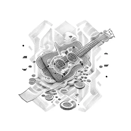 Money And Music Notes