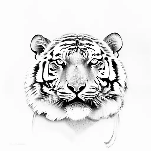 A Tiger And A Hermanos Inscription Inside