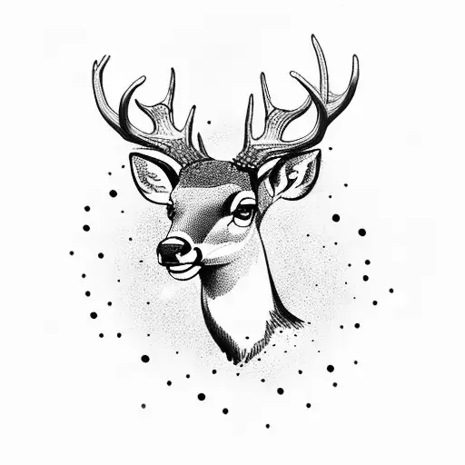 Deer With Gems