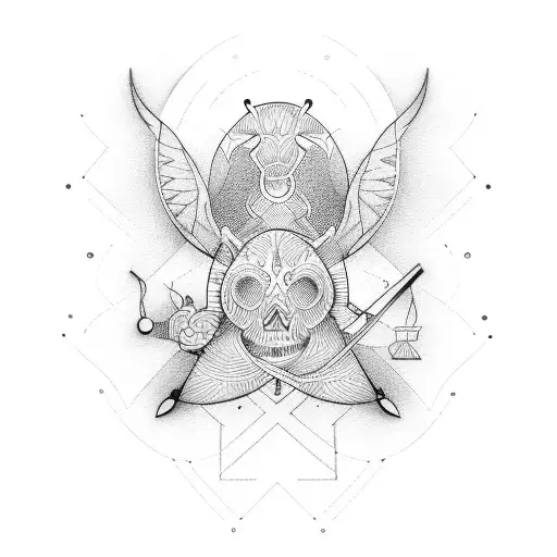 A Mental Health Symbol Incorporated Into A Musical Instrument