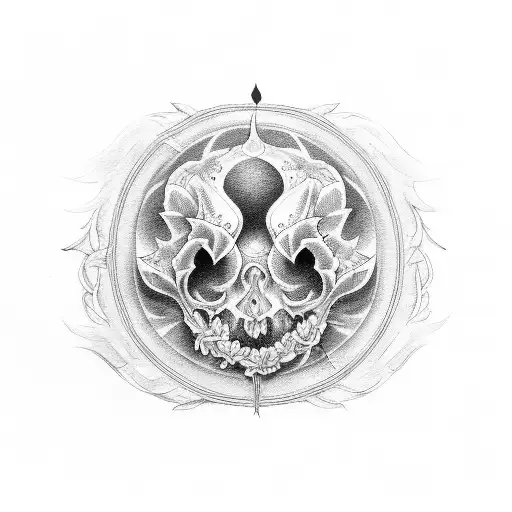 The Letter I With The Black Dahlia Font