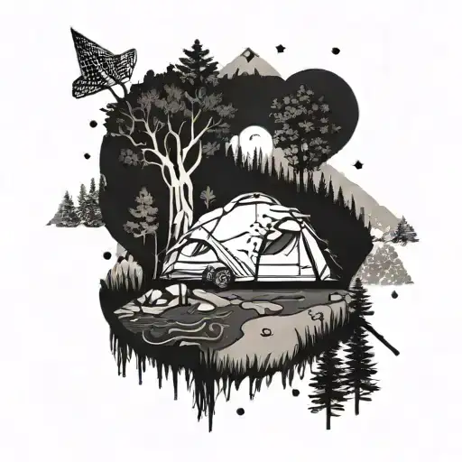 Camping Fishing Nature