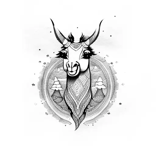 Turquoise Mountain Llama Forefront