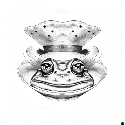 Frog With Tophat