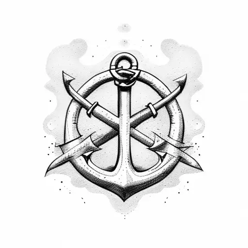 Anchor With Newman Under It