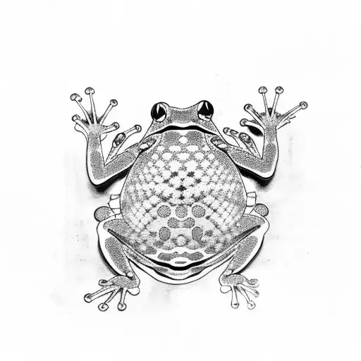 Japanes Frog Ornament