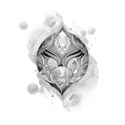 Chahal With Abstract Design