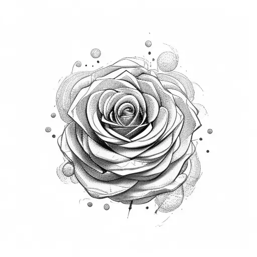 Totenkopf Rose Intertwined With Gaming Controller Cables