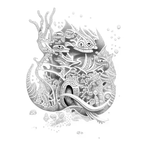 Hawaiian Underwater Tribal On Fora