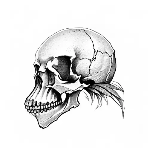 Skull Missing Bottom Jaw