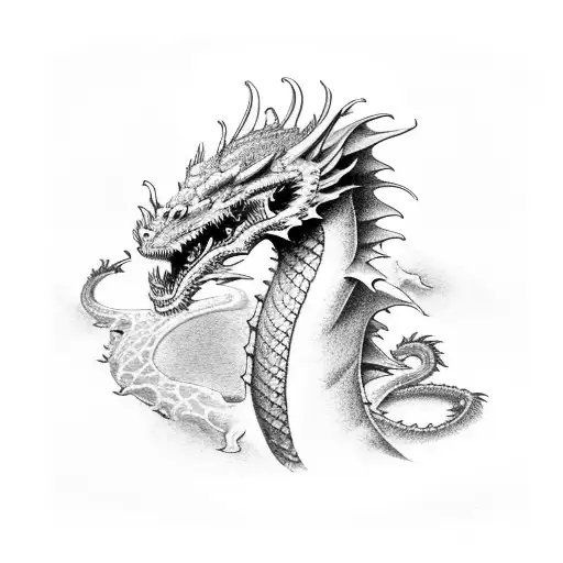 Dragon With 2 Heads