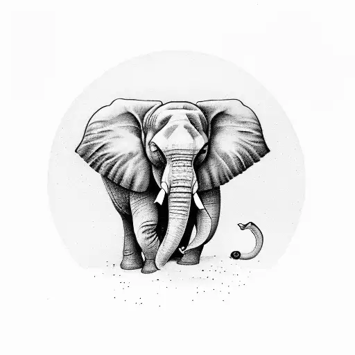 Banana Eating Elephant