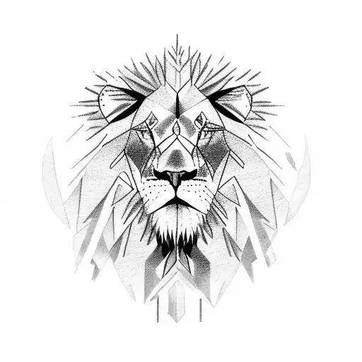 Lion Of Judah With Mountain Backdrop