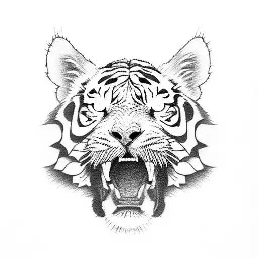 White Tiger Memory Of Mom