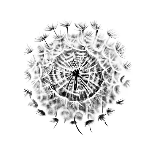 Angry Dandelion Spread 5 Seeds With Rised Hands