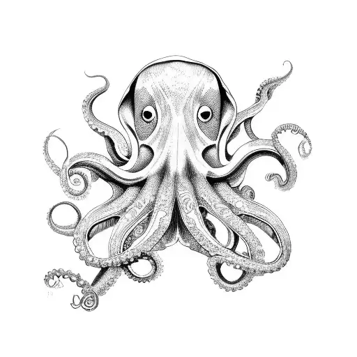 Octopus Boho No Color
