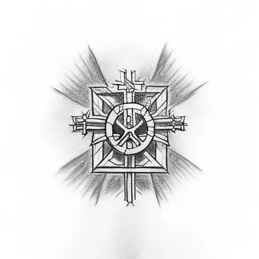 The Three Crosses Of Jesus Crusicication Simple Drawing