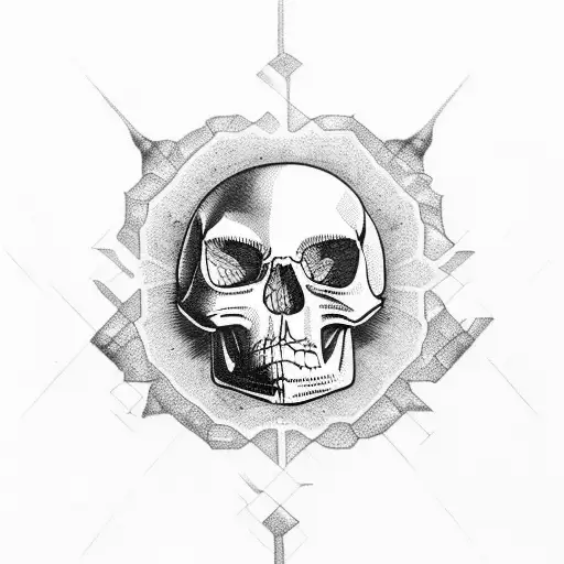 Black Pearl With A Skull