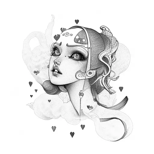 Initial C With I Love You