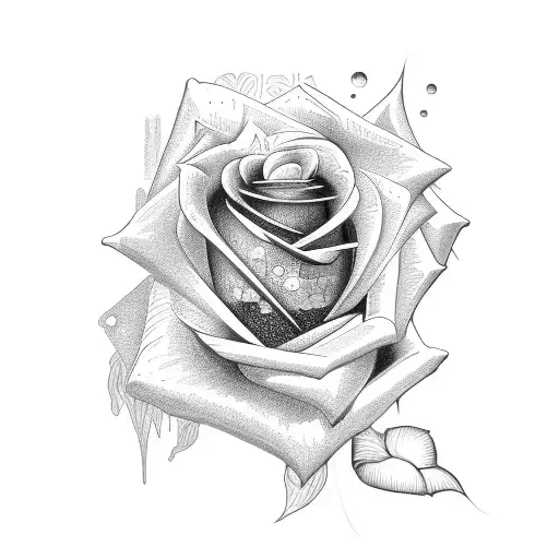 Rose With Diana Name In It
