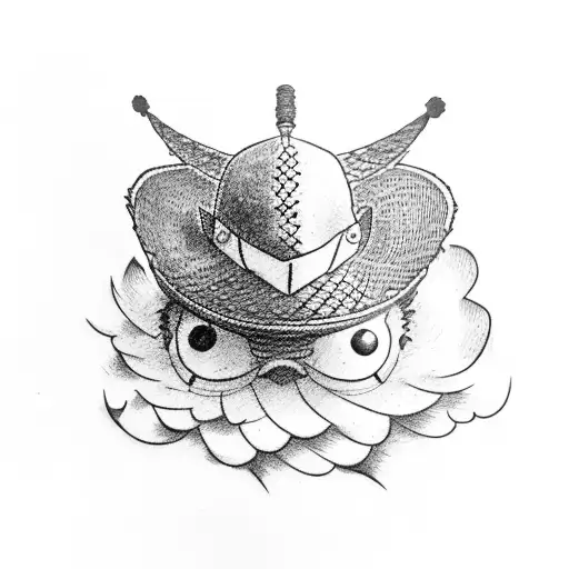 Luffy's Hat And A Dove