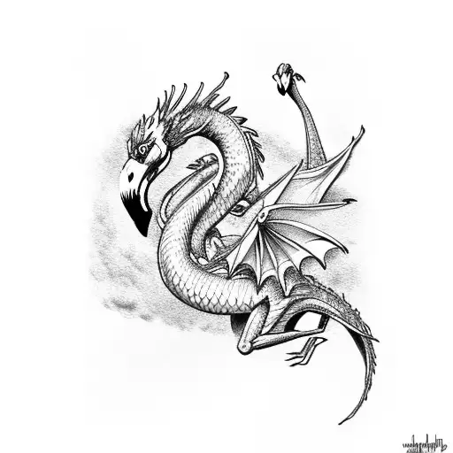 Flamingo Dragon