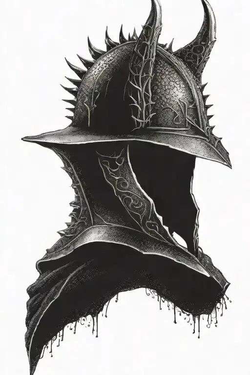 Helmet Of The Witch King Of Angmar