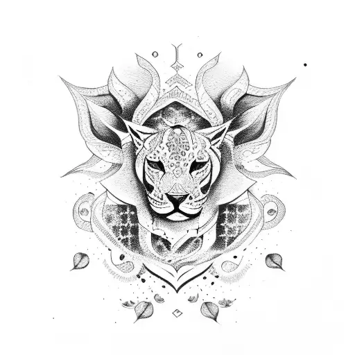 Lily With Leo Symbol