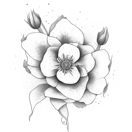 June September March Birth Flower Bouquet