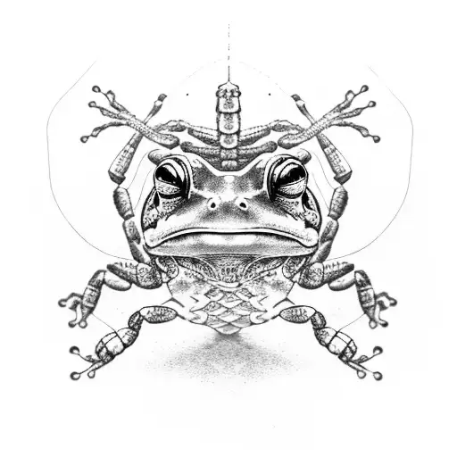 Frog Riding Scorpion