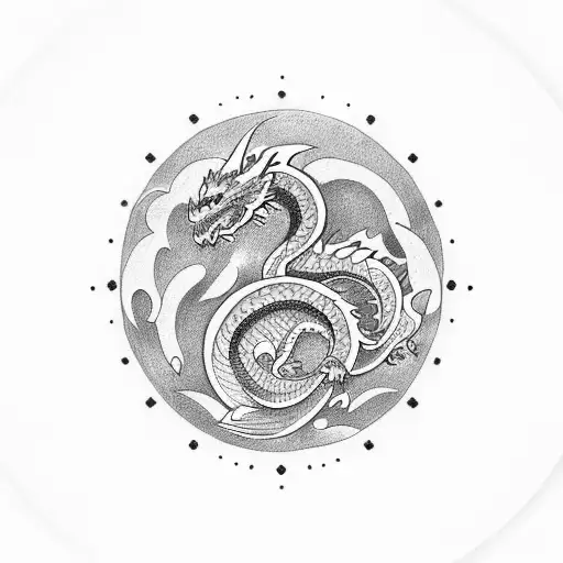 Round Dragon