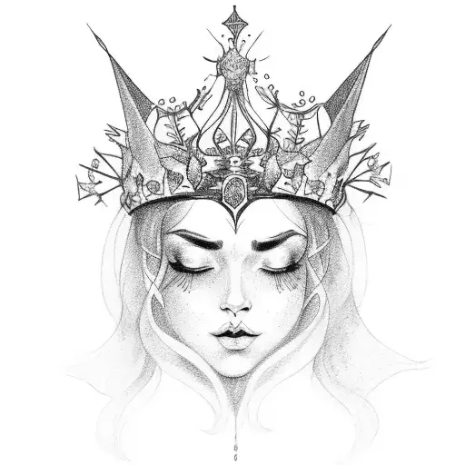 Fae Queen Crown