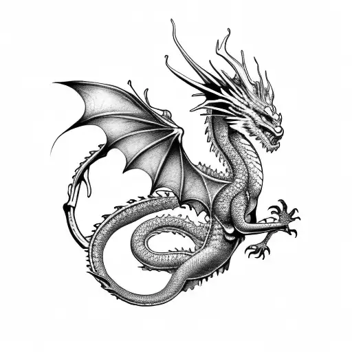 Dragon Estilo Pulsera