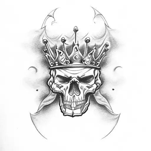 Fire On Crown Of Skull