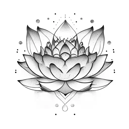 Lotus Flower Moon Water