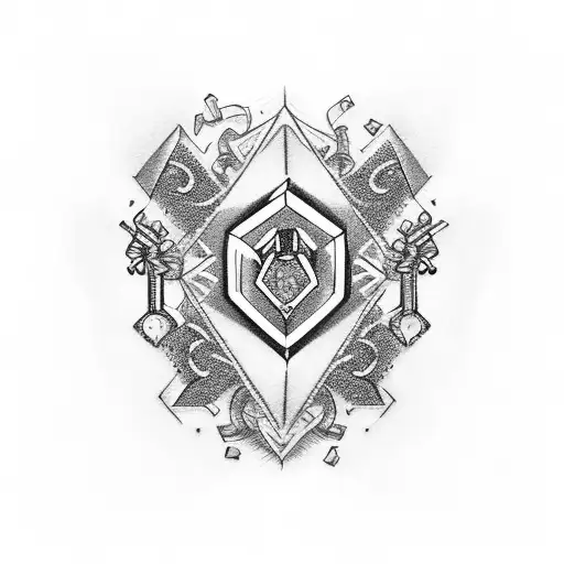 Diamond And Handcuffs